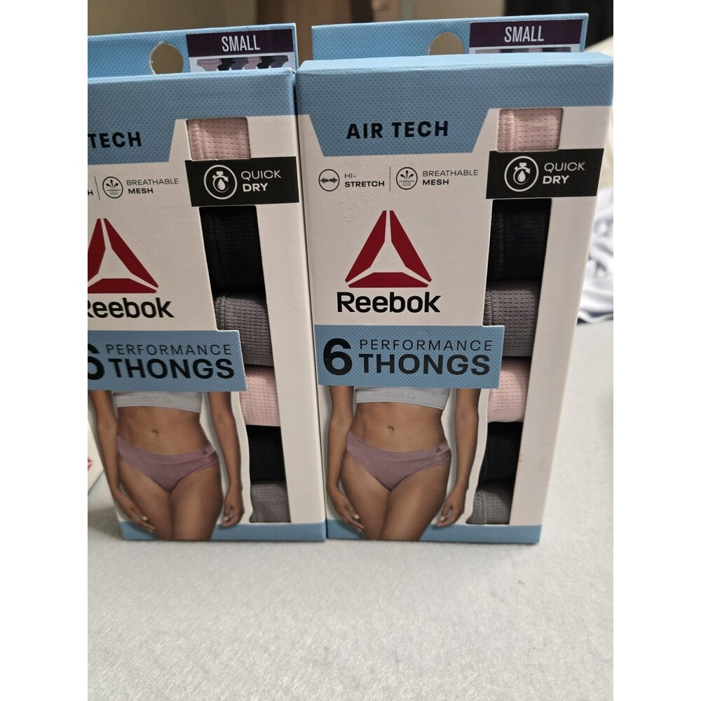 Reebok Air Tech Performance Thongs 2XL 12 Pairs NWT Quick Dry Bundle
